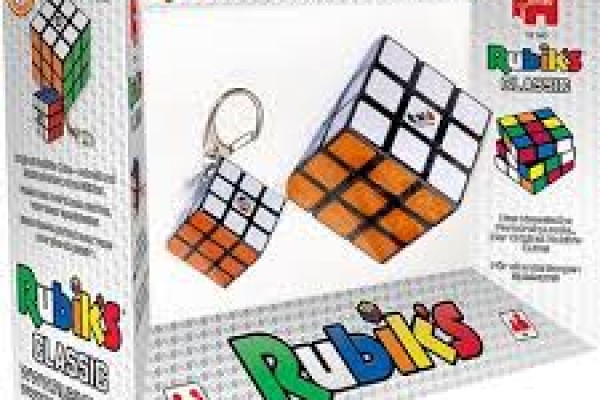 Rubik's Classic ( New 3X3 + 3X3 Anahtarlık)